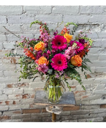 Sunset Arrangement  in Lakefield, ON | LAKEFIELD FLOWERS & GIFTS