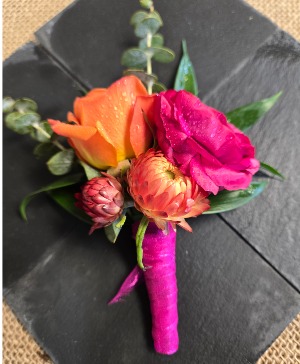 Sunset Boutonniere