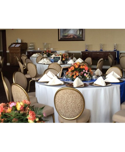 Sunset Centerpieces Centerpiece