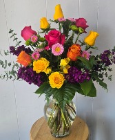Sunset Garden Reverie Vase Arrangement 