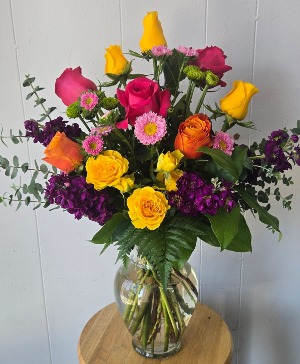 Sunset Garden Reverie Vase Arrangement 