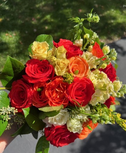 Sunset Orange Bouquet  Bouquet 