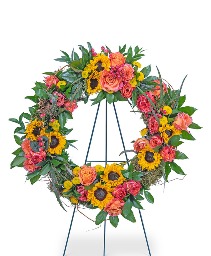 Sunset Reflections Wreath Sympathy