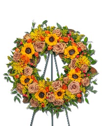 Sunset Serenade Wreath Sympathy