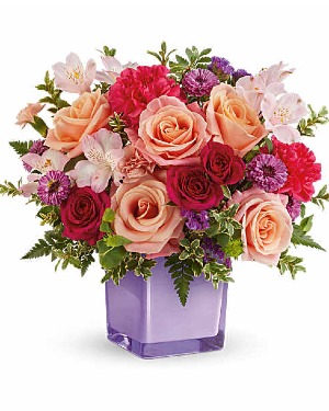  Sunset Sorbet Bouquet 