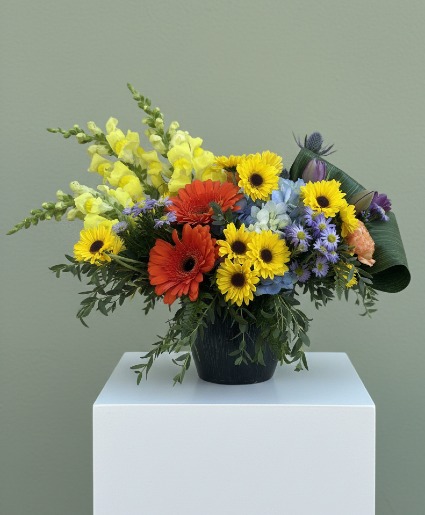Sunset Symphony Flower Arrangement