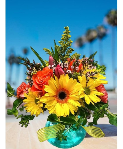 Rosie Posie Vase Arrangement