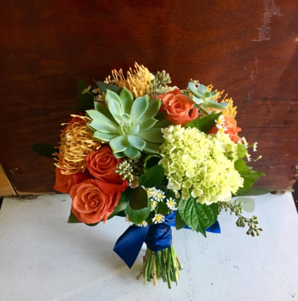 Sunset Wedding Bridal Bouquet