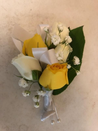 Sunshine and Smiles Boutonniere
