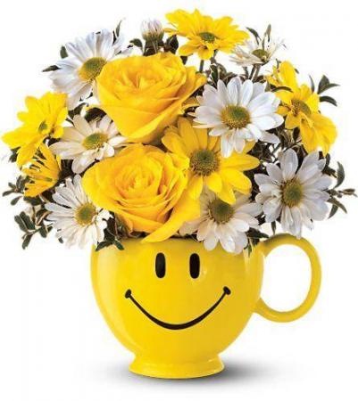 Sunshine and Smiles Fresh arrangement