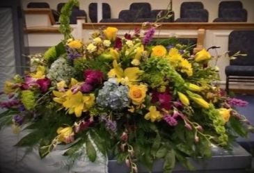 Sunshine Casket Spray Casket Spray in Dothan, AL | Flowers of Hope