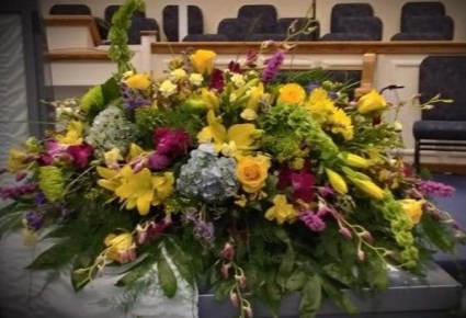 Sunshine Casket Spray Casket Spray