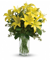 Sunshine lilies Arrangement  