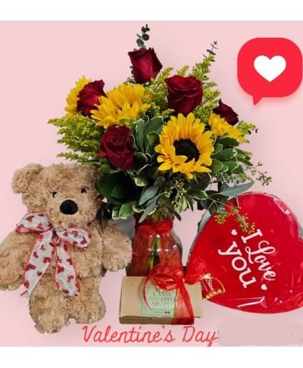 Sunshine of your Love Vase Arrangement