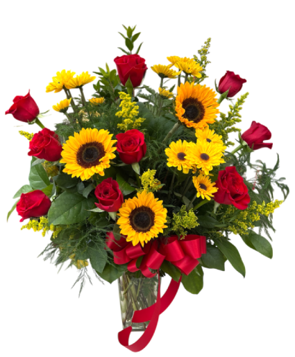 Sunshine of Your Love Vase Arrangement
