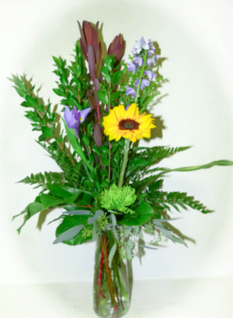 Sunshine Trio Vase Vase Arrangement