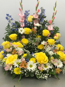 SUNSHINE URN WREATH 