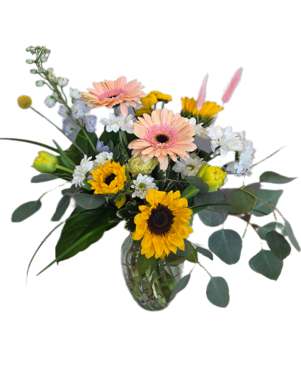 Sunshine Whimsey Fresh arrangement