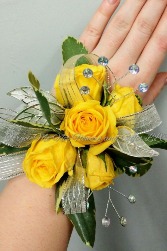 Sunshine Yellow Wristlet 