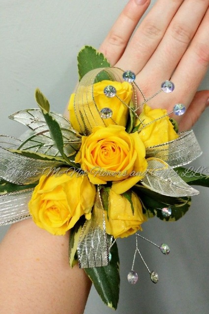 Sunshine Yellow Wristlet 
