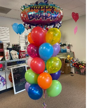 Super Deluxe Happy Birthday Balloon Bouquet!  Balloon Bouquet 