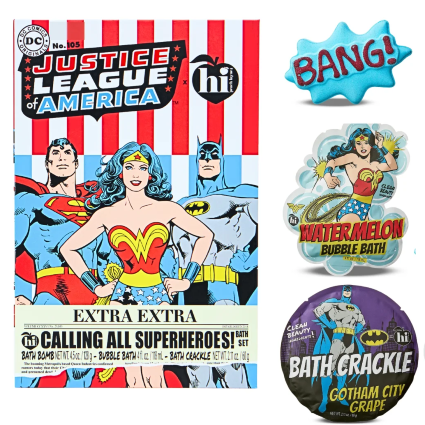 Super Heroes Bath Set  