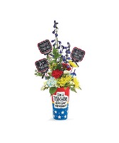 Super Power Teacher Vase Vase Arrangement