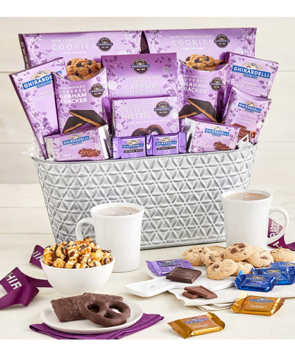 Supreme Classic Ghirardelli Gift Basket Gift Basket