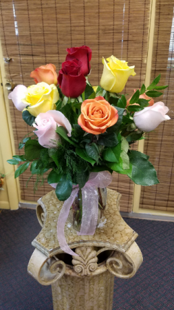 Surprise Dozen Roses 