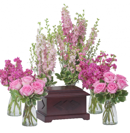 Surrounded by Love in Pink 