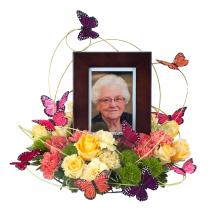 Surrounded by Love in Pink Arrangement