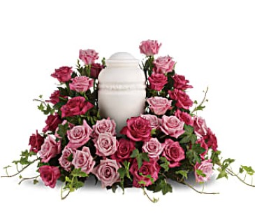 Surrounded by love Memorial Tribute in Riverside, CA | Willow Branch Florist of Riverside