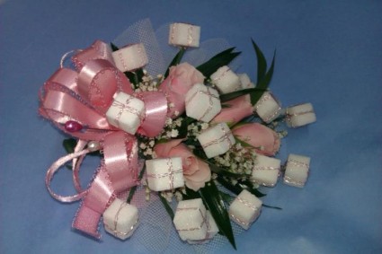 Sweet 16 Sugar Cube Birthday Corsage