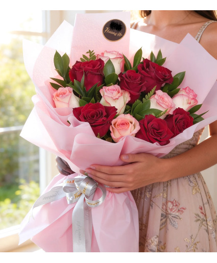 Sweet Affection  Wrapped Bouquet 
