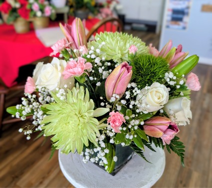 Sweet and Sprout Vase Arrangement