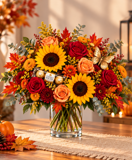 Sweet as a Fall Romance Call Us for Faster Service & Daily Specials: (915) 303-8500 Text Us to Order Anytime: (915) 505-3708 Your trusted source for Flowers & Delivery in El Paso TX 