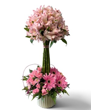 Alstromeria Topiary Floral Design
