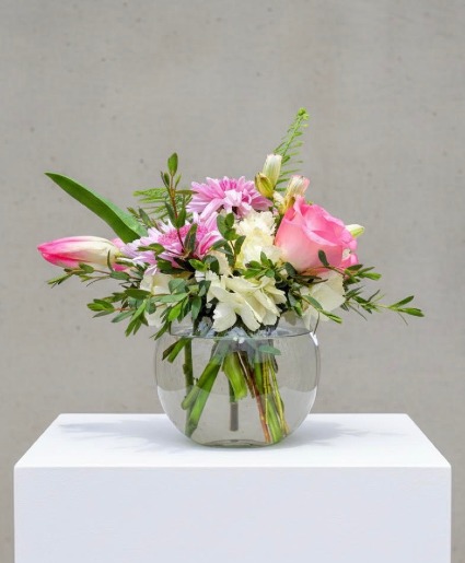 Sweet Blush Petite Floral Arrangement