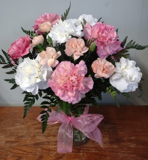 Sweet Carnations Fresh Arrangement