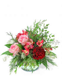 Sweet Cranberry Flower Arrangement