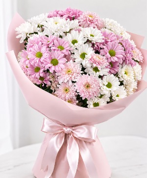 Sweet Daisy Party Bouquet Hand Tied Bouquet