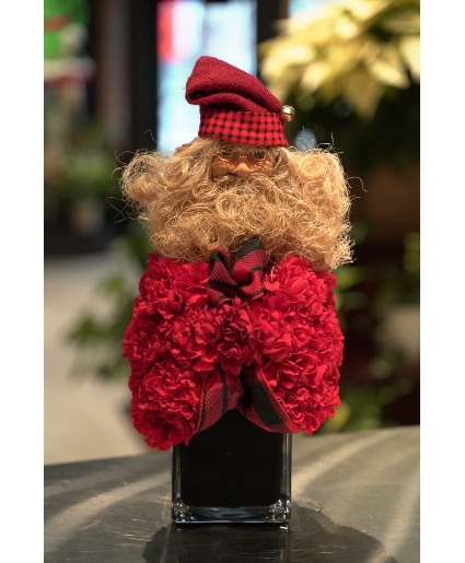 Sweet Dreams Santa  Christmas Flowers 