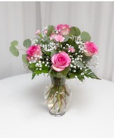 Sweet Embrace Half Dozen Roses