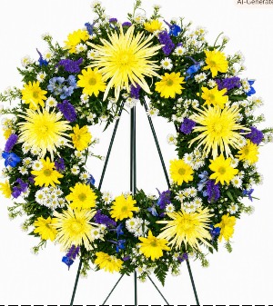 Sweet Farewell Wreath