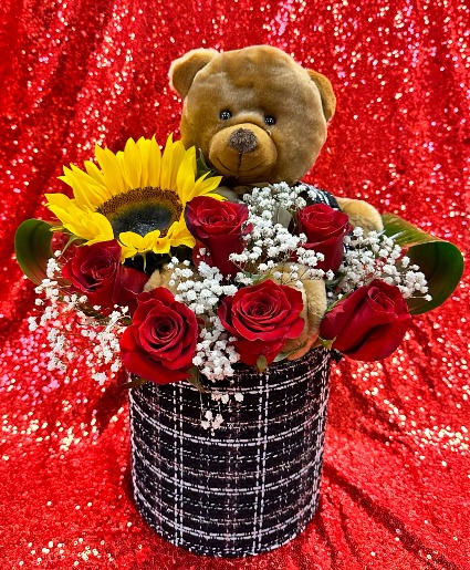 Sweet Floral Melody  basket