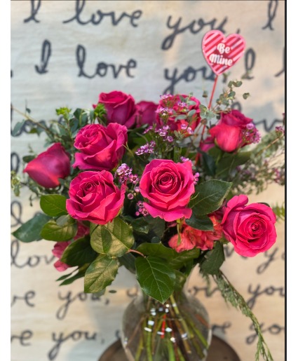 Dozen Roses  Rose Arrangement
