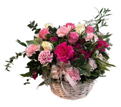 Sweet Pink Basket 