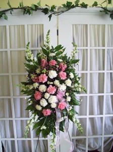 Sweet Memories Standing Spray Floral Arrangement