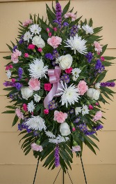 Sweet Pastel Fresh Sympathy Spray