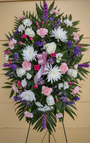 Sweet Pastel Fresh Sympathy Spray